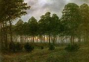 Caspar David Friedrich The evening china oil painting artist